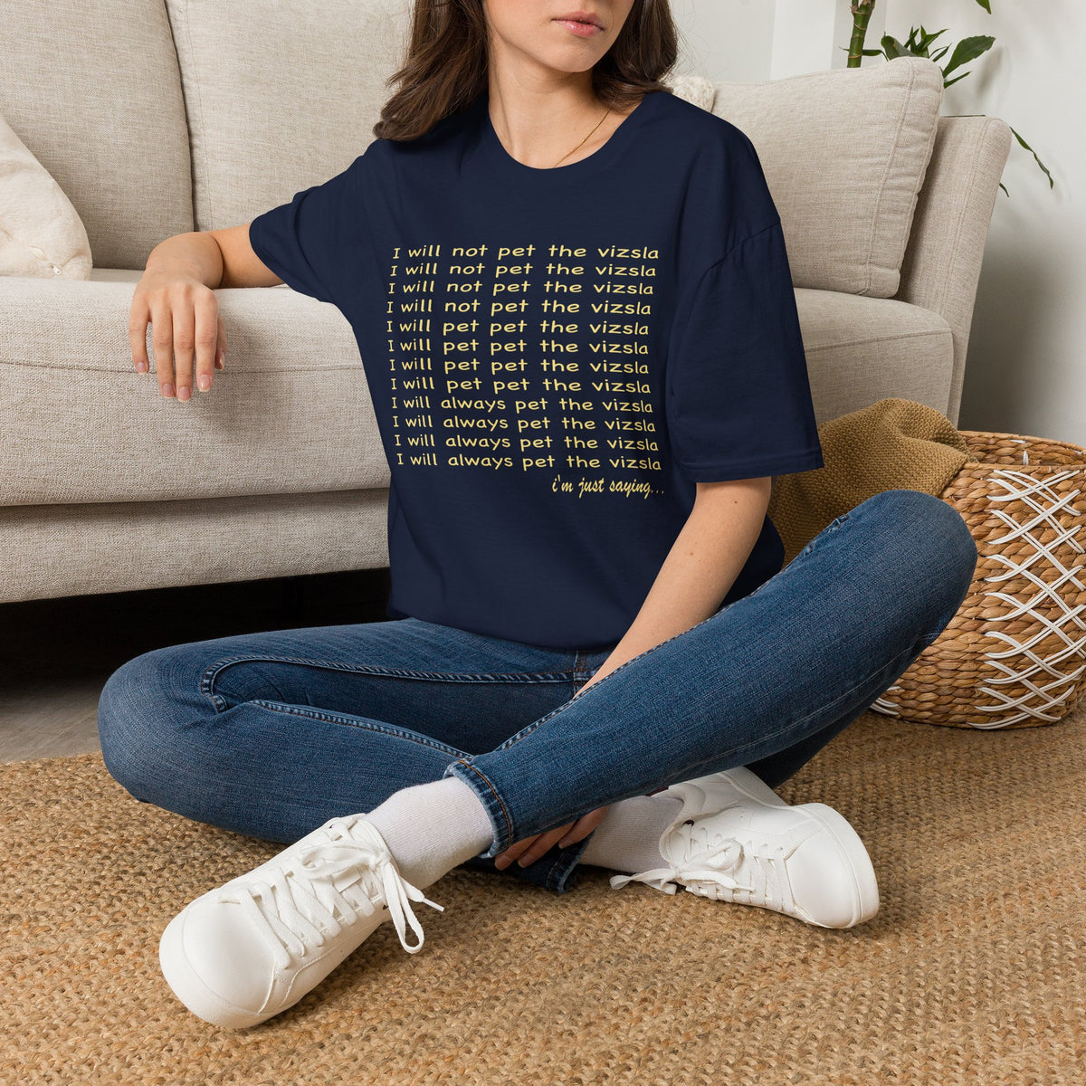 I Will Always Pet the Vizsla T-Shirt — Funny Vizsla Dog Lover Tee