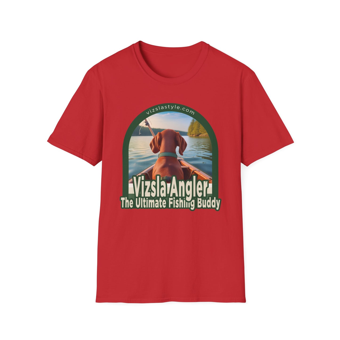 Vizsla Angler, The Ultimate Fishing Buddy! t-shirt