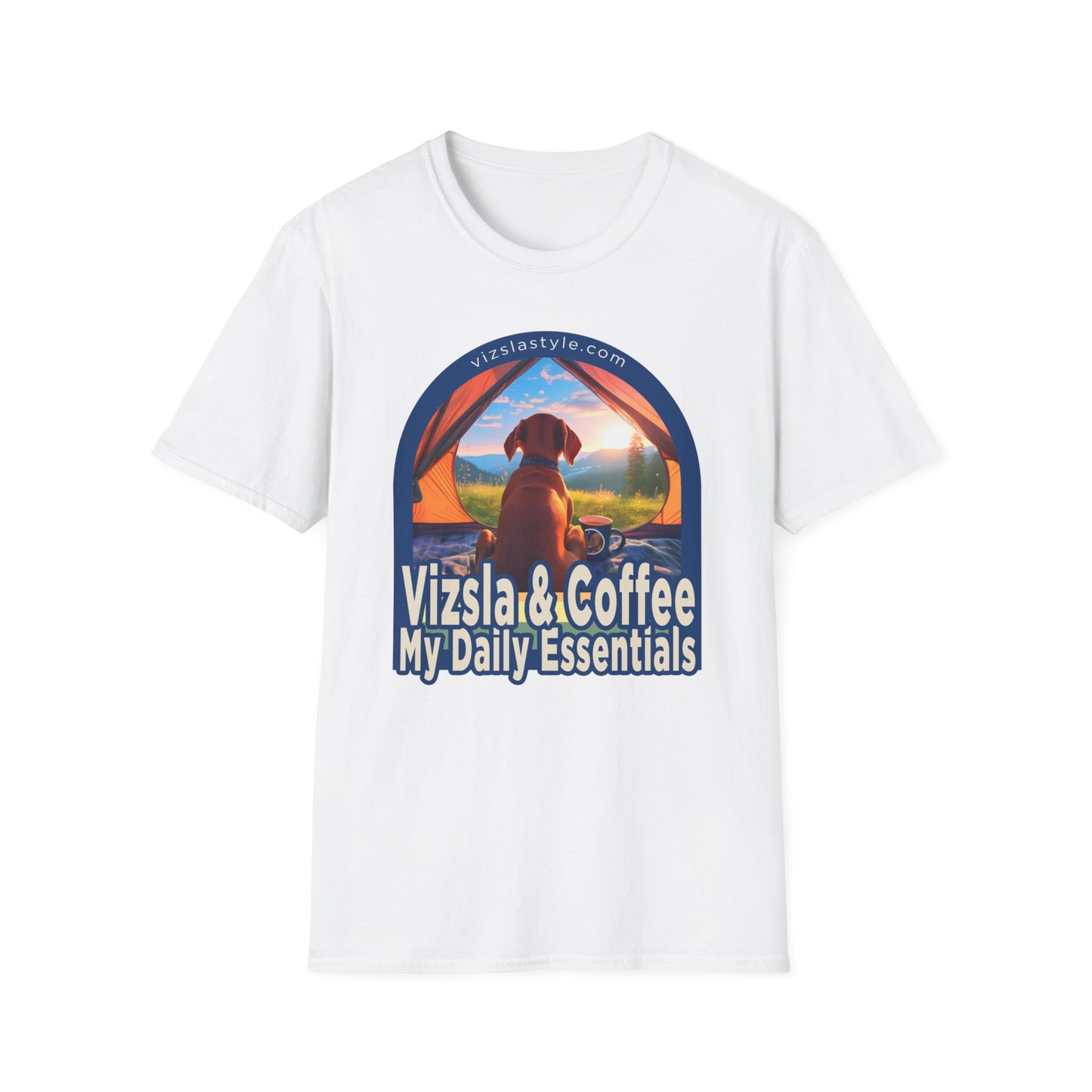 Vizsla & Coffee, My Daily Essentials! t-shirt