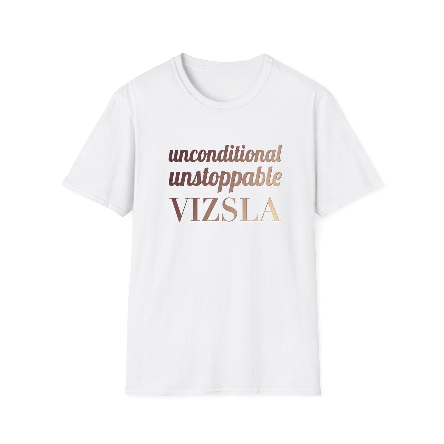 Vizsla T-Shirt — "Unconditional • Unstoppable" Dog Lover Tee