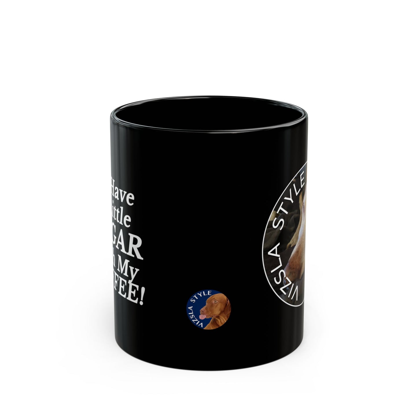 Custom Sugar Faced Vizsla Mug