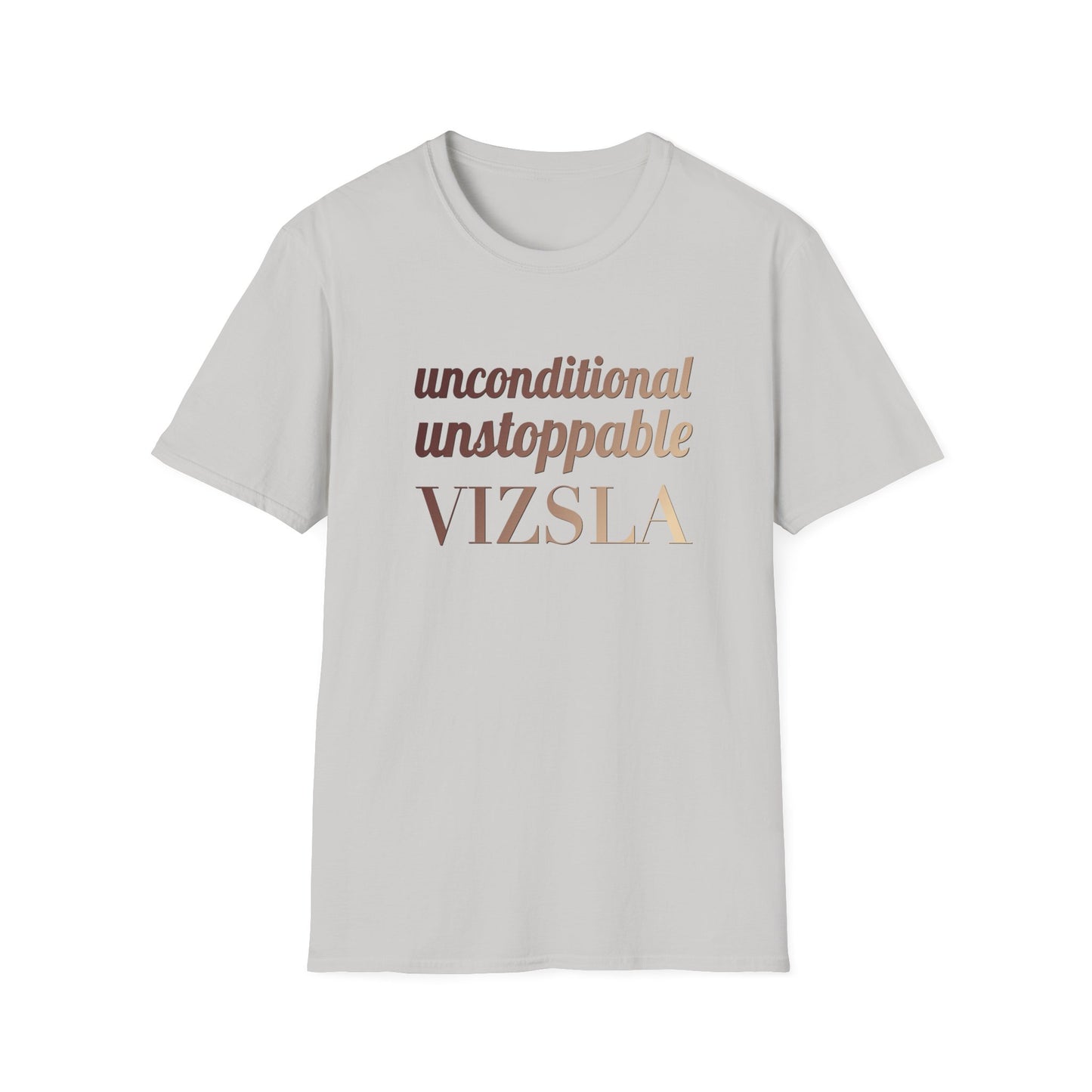 Vizsla T-Shirt — "Unconditional • Unstoppable" Dog Lover Tee