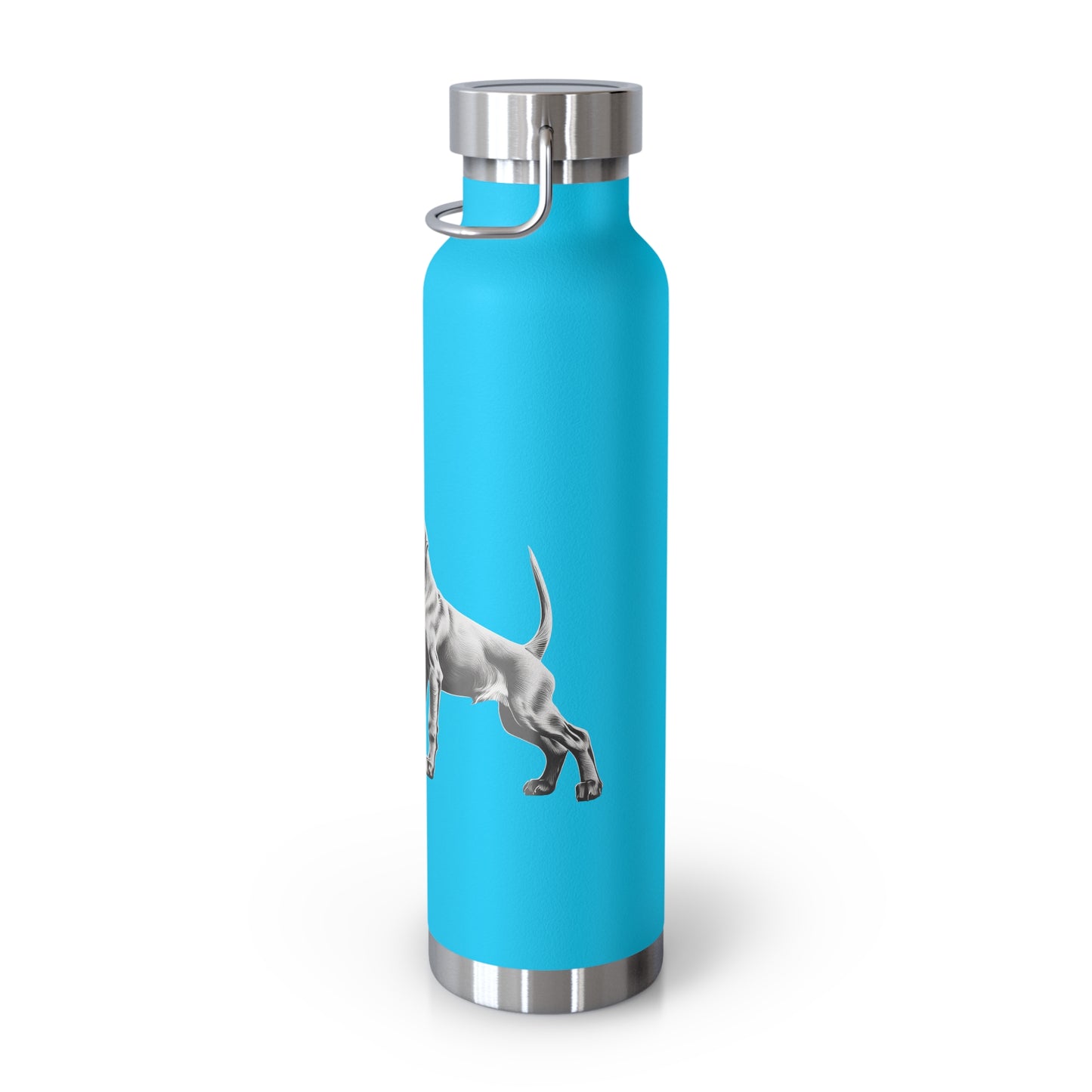 Vizsla Style Puppy w/ Logo - Stylish Copper Insulated Water Bottle