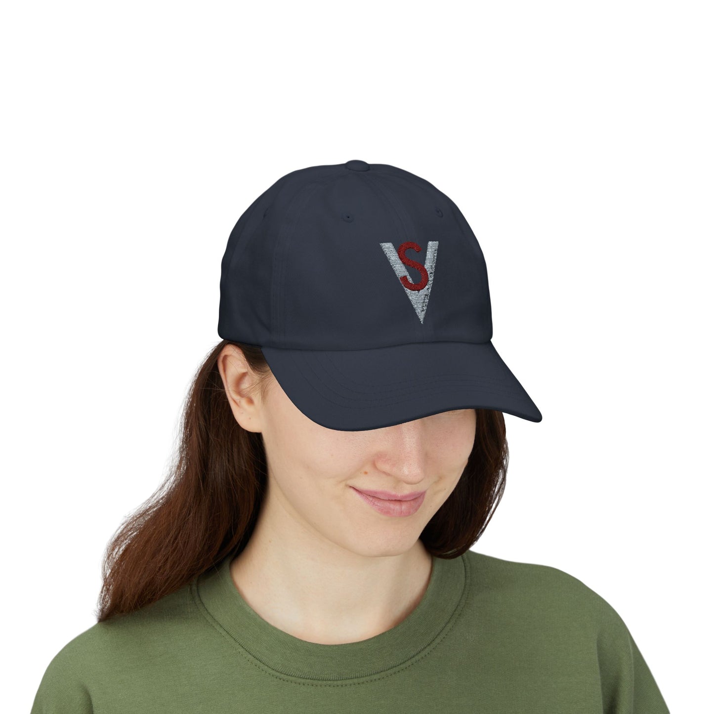 Dad Cap with Distressed 'VS - VizslaStyle' Logo – Classic Unstructured Baseball Hat