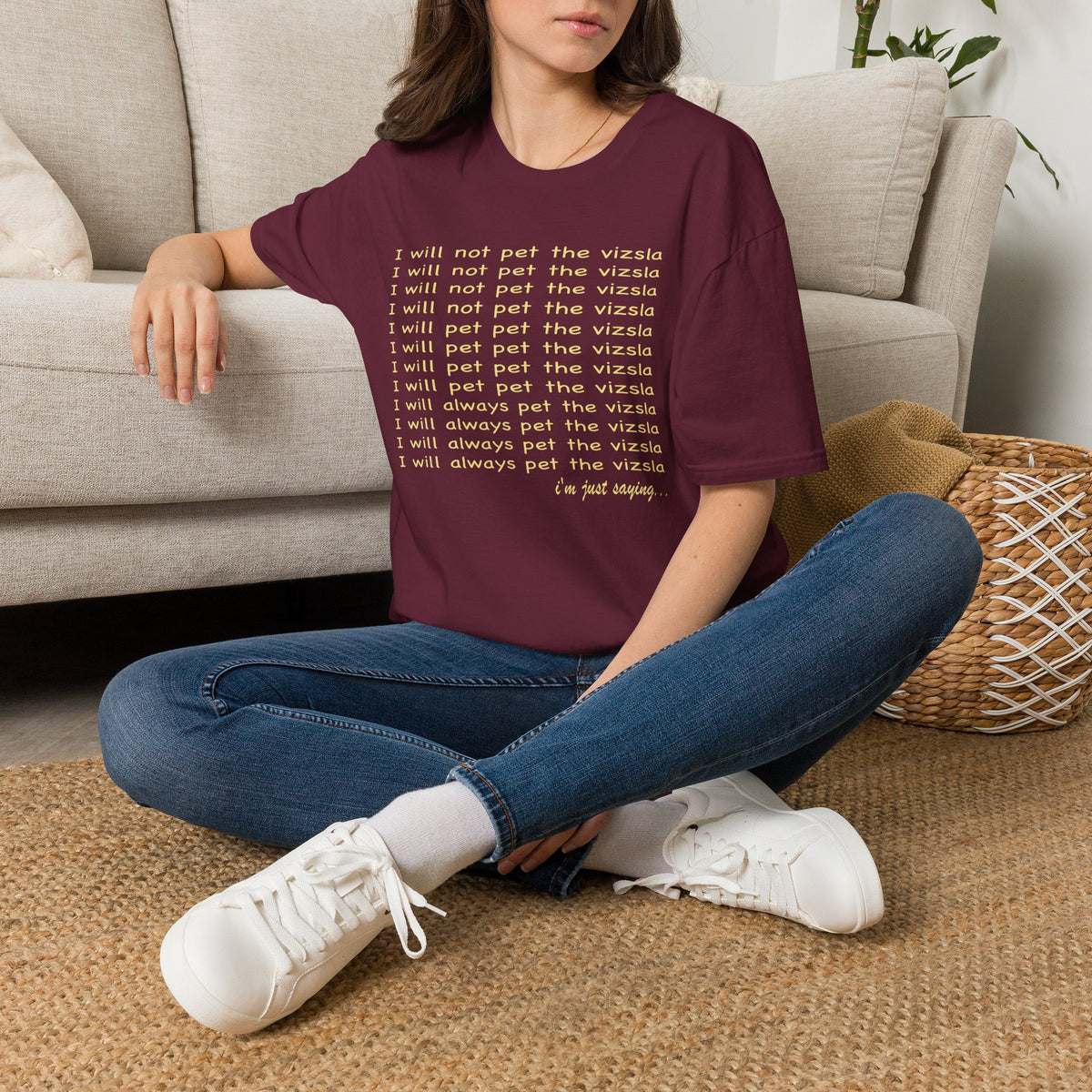 I Will Always Pet the Vizsla T-Shirt — Funny Vizsla Dog Lover Tee