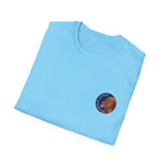 Vizsla Style - Vizsla Dad & Puppy w/ Light Text T-Shirt