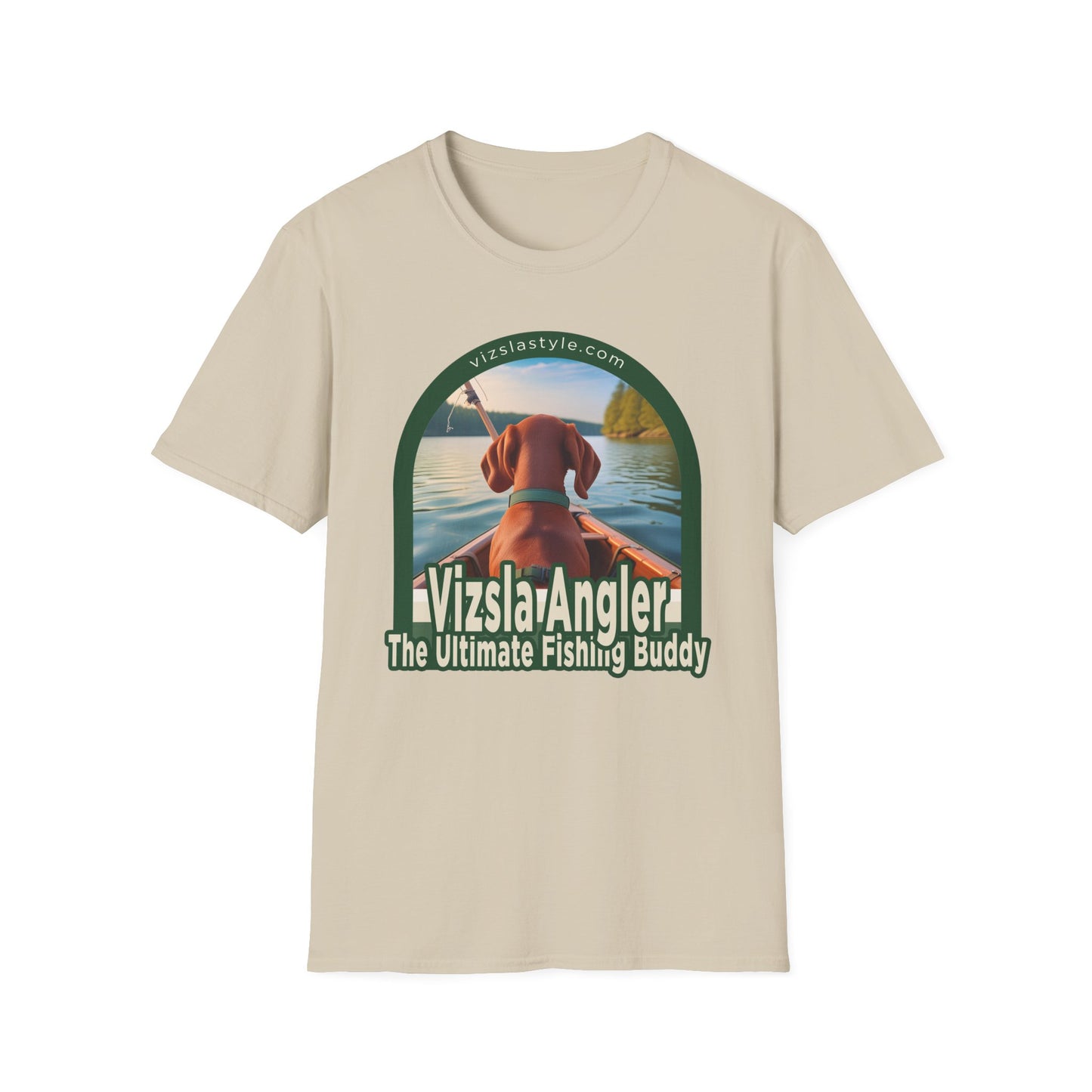 Vizsla Angler, The Ultimate Fishing Buddy! t-shirt