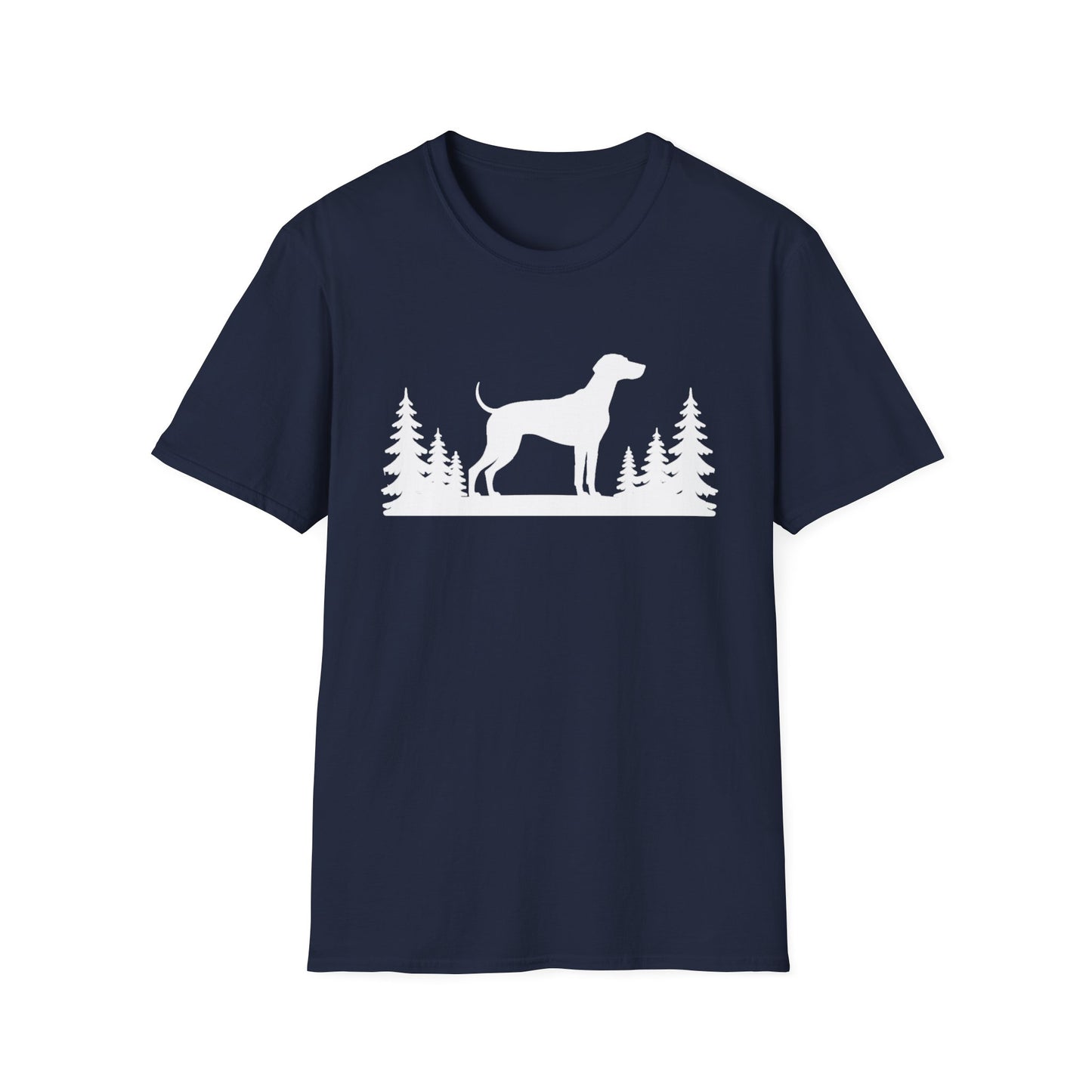 Vizsla Silhouette Forest T-Shirt — Proud Vizsla Dog Tee