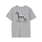 Vizsla Style - Vizsla Mom & Puppy w/ Dark Text T-Shirt