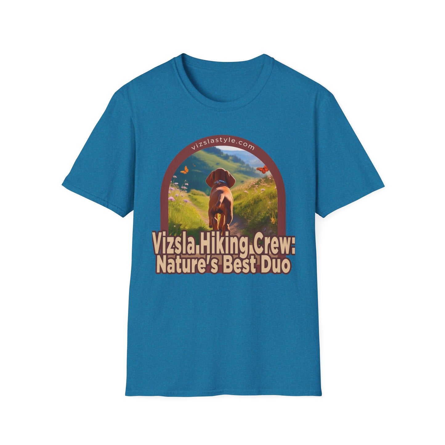 Vizsla Hiking Crew: Nature's Best Duo Dog t-shirt