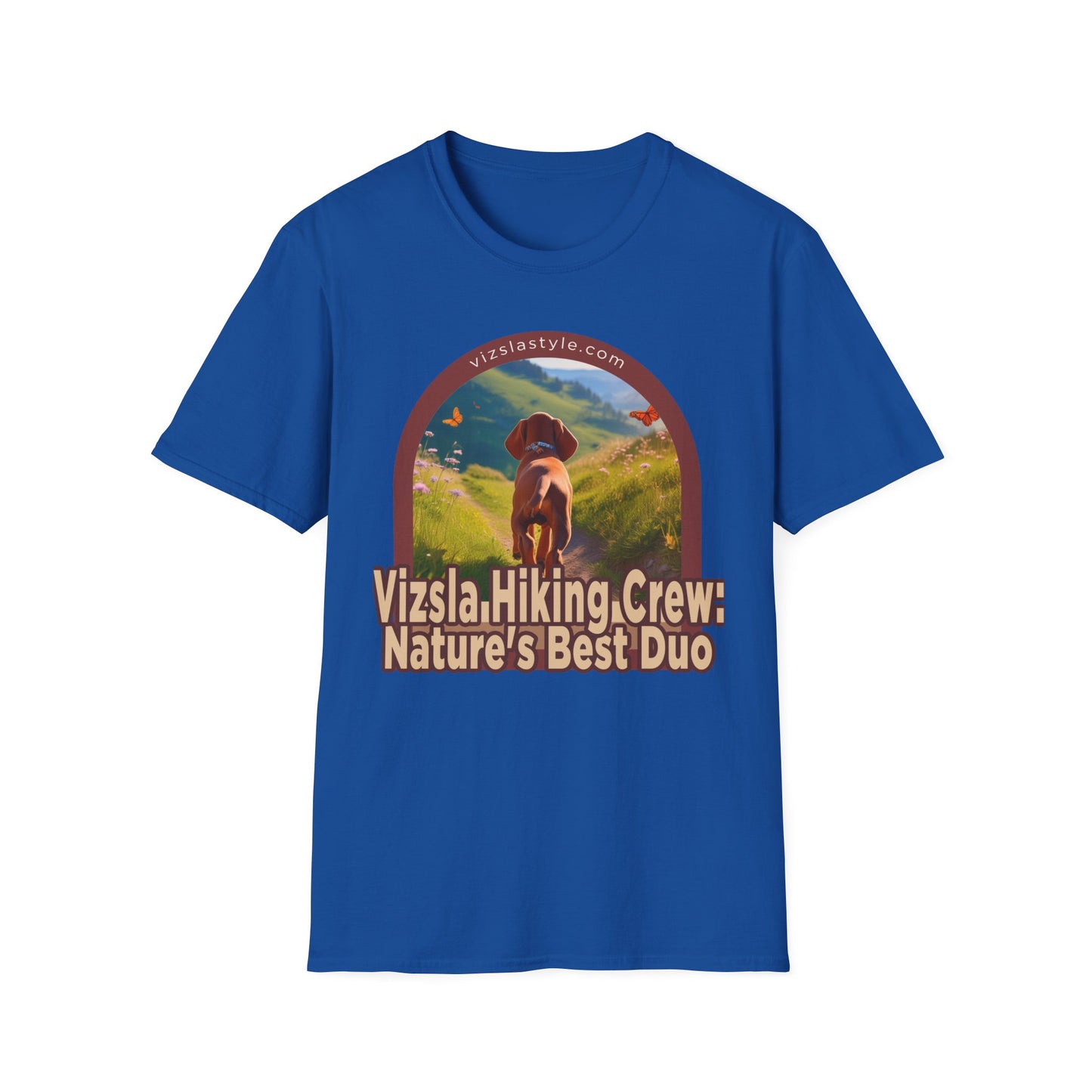 Vizsla Hiking Crew: Nature's Best Duo Dog t-shirt