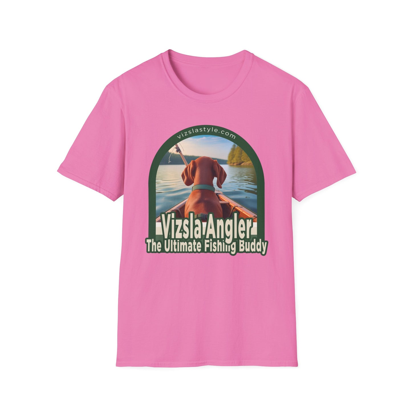 Vizsla Angler, The Ultimate Fishing Buddy! t-shirt