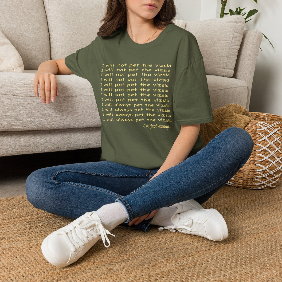 I Will Always Pet the Vizsla T-Shirt — Funny Vizsla Dog Lover Tee