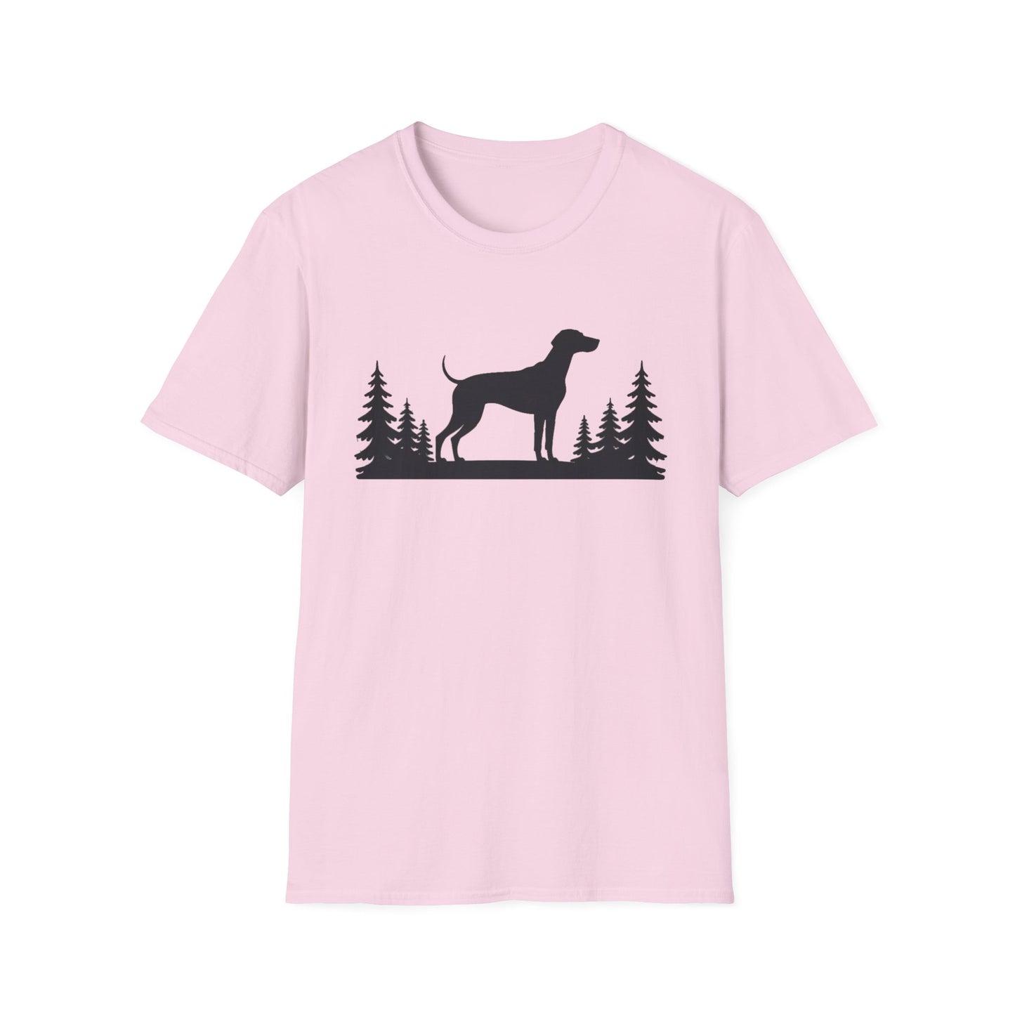 Vizsla Silhouette Forest T-Shirt — Proud Vizsla Dog Tee