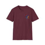 Vizsla Style Puppy w/ Light Text T-Shirt - 2 - Sided