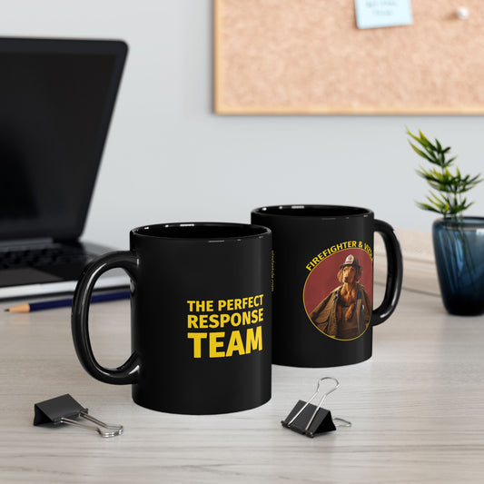 Perfect Response Team - Firefighter & Vizsla