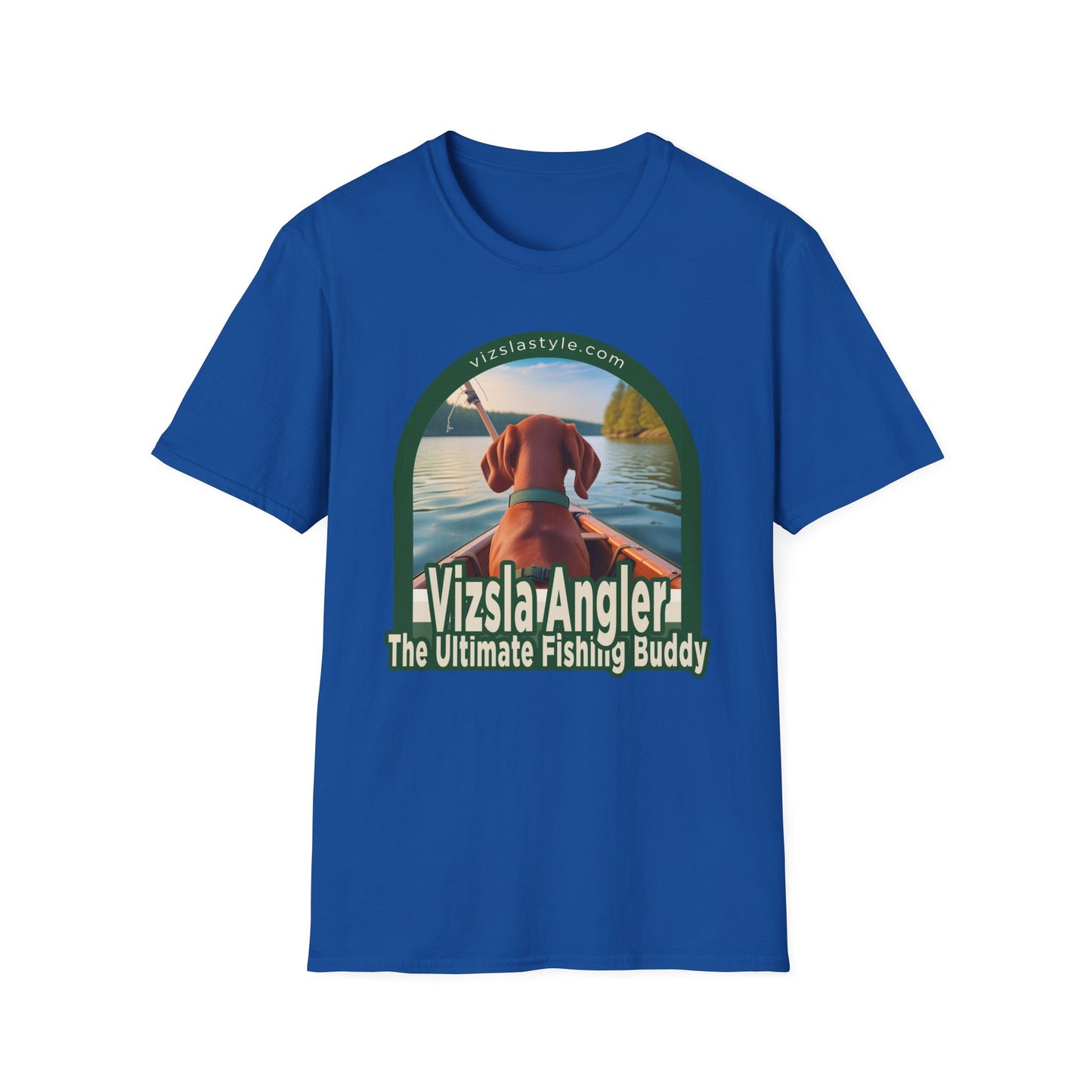 Vizsla Angler, The Ultimate Fishing Buddy! t-shirt