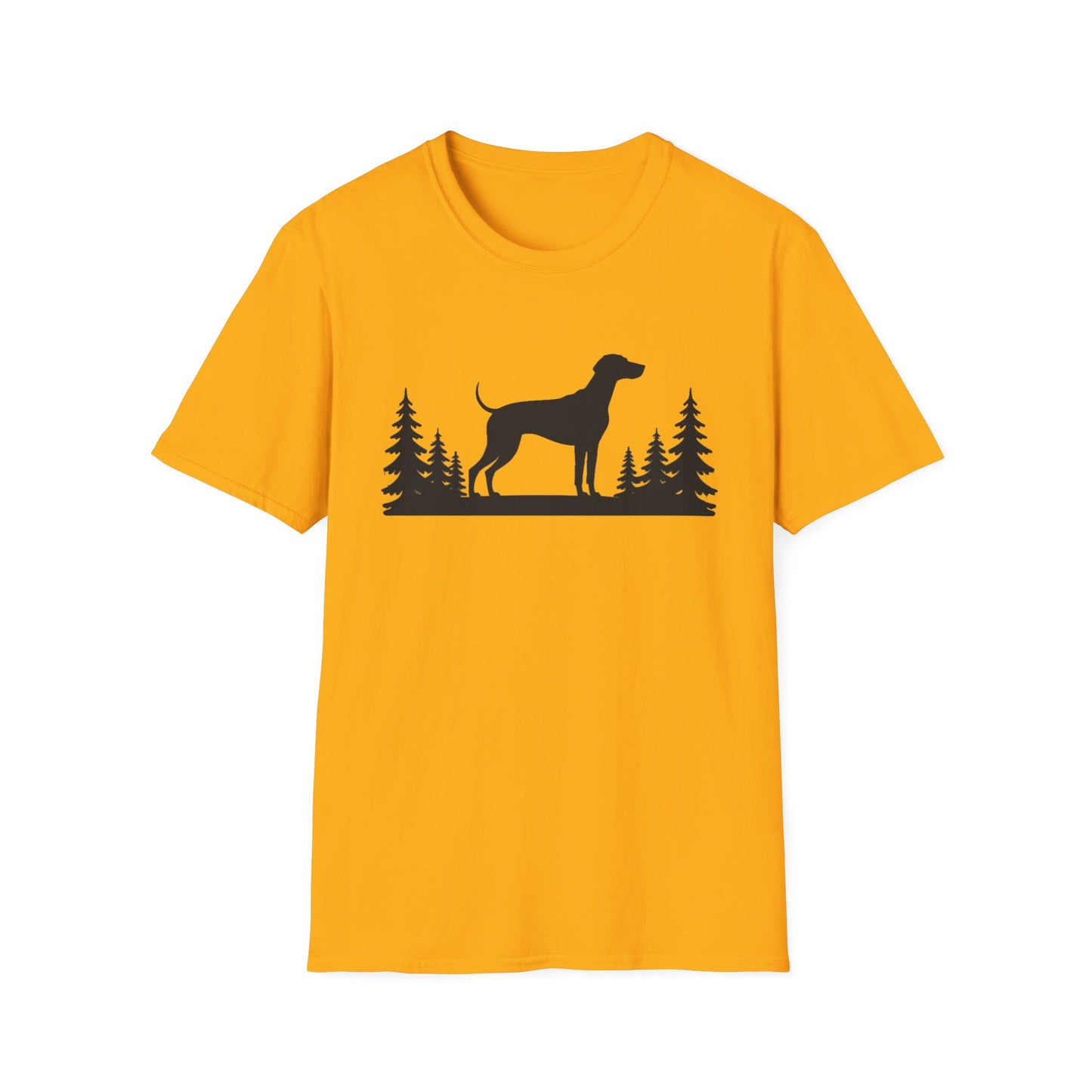 Vizsla Silhouette Forest T-Shirt — Proud Vizsla Dog Tee