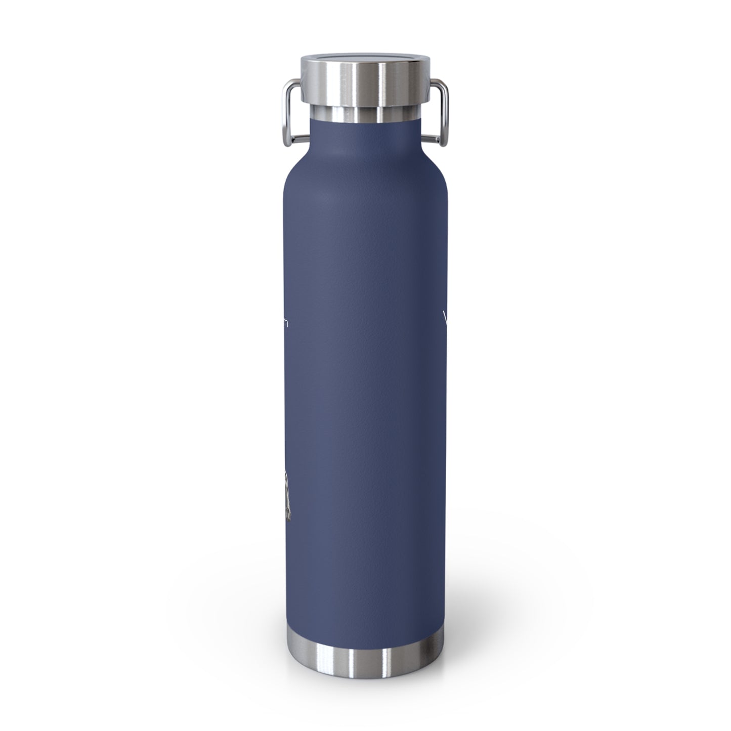 Vizsla Style Puppy w/ Logo - Stylish Copper Insulated Water Bottle