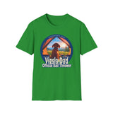 "Vizsla Dad - Official Ball Thrower" T-Shirt - The Only Title That Matters: Official Ball Thrower