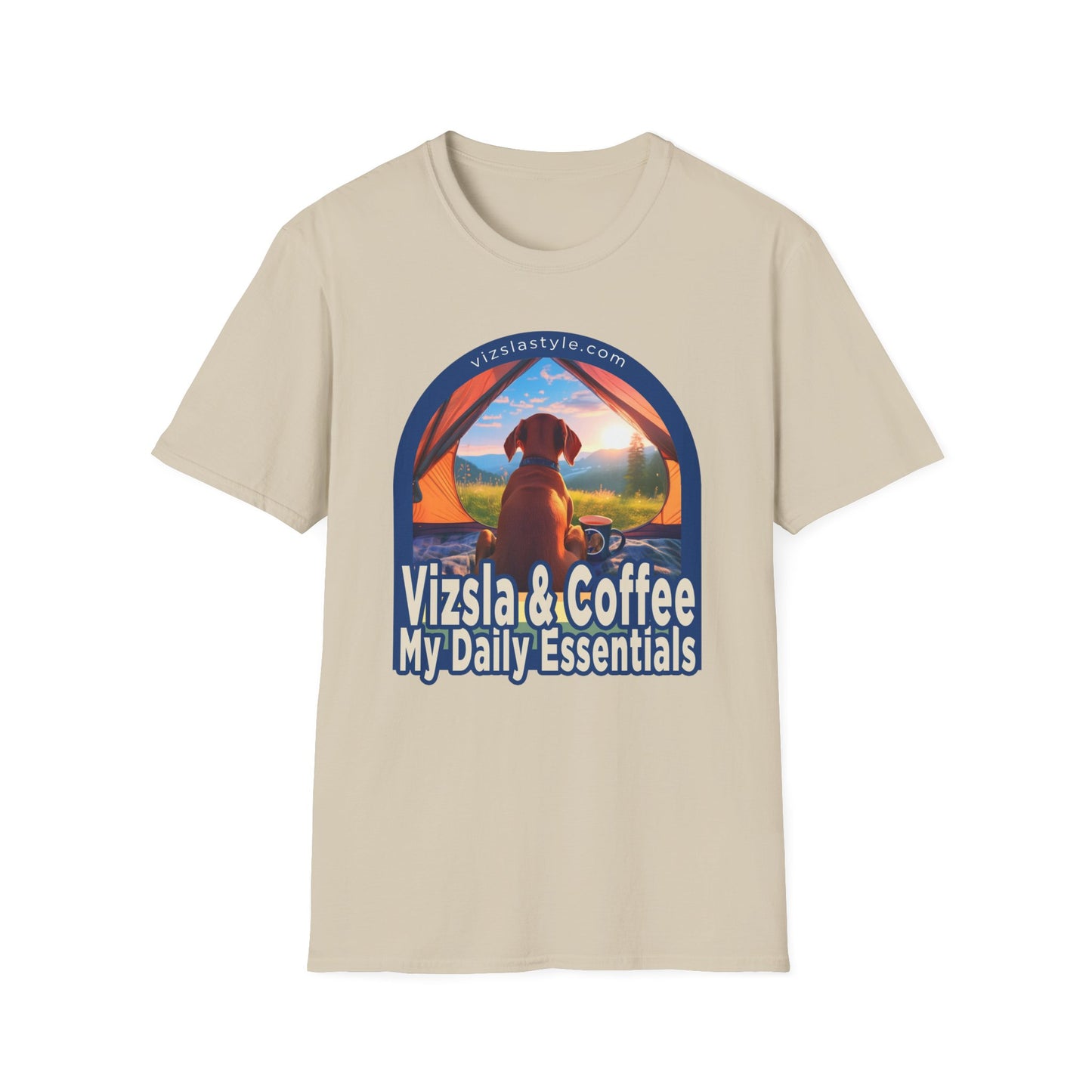 Vizsla & Coffee, My Daily Essentials! t-shirt