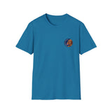 Vizsla Style - Vizsla Mom & Puppy w/ Light Text T-Shirt