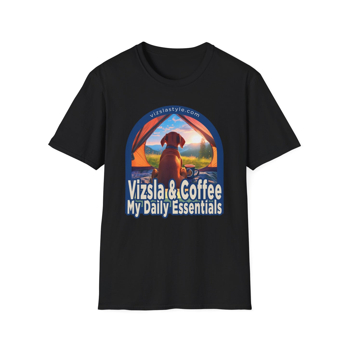 Vizsla & Coffee, My Daily Essentials! t-shirt