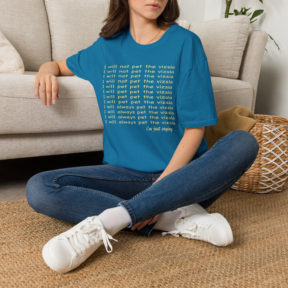 I Will Always Pet the Vizsla T-Shirt — Funny Vizsla Dog Lover Tee