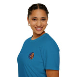 Vizsla Style - Vizsla Mom & Puppy w/ Light Text T-Shirt