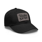 Vizsla Style Leather Patch Dad Hat, Custom Dog Hat, Pet Lover Gift, Outdoor Cap, Adjustable Baseball Hat, Unique Father's Day Gift, Mom Hat