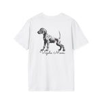 Vizsla Style - Vizsla Mom & Puppy w/ Dark Text T-Shirt