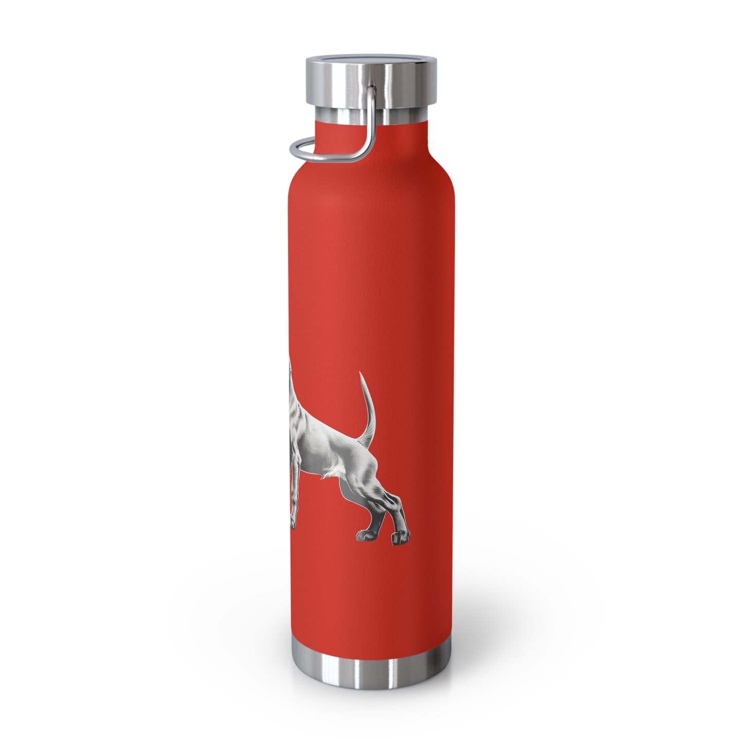 Vizsla Style Puppy w/ Logo - Stylish Copper Insulated Water Bottle