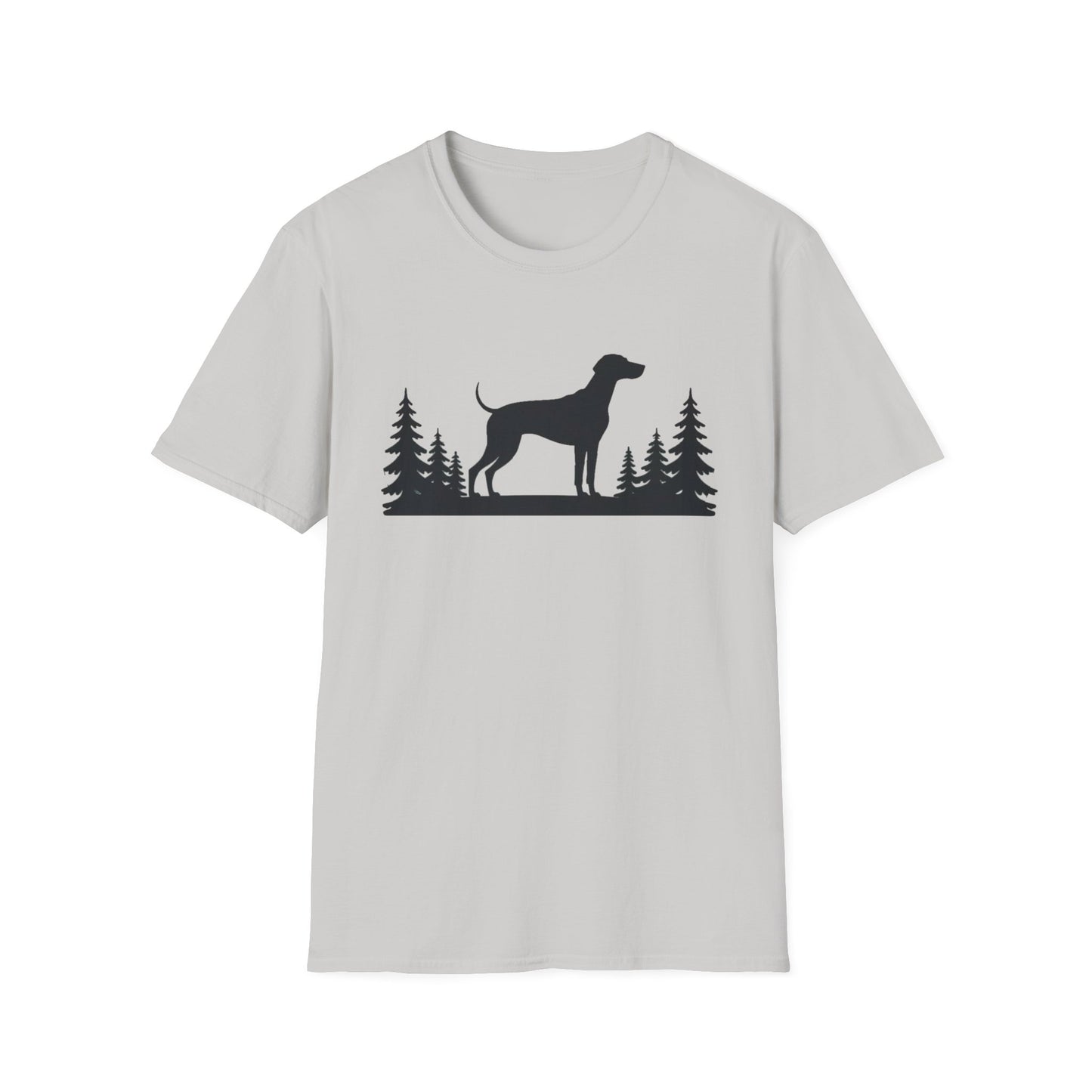 Vizsla Silhouette Forest T-Shirt — Proud Vizsla Dog Tee
