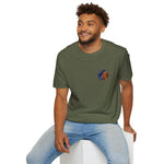 Vizsla Style Puppy w/ Light Text T-Shirt - 2 - Sided