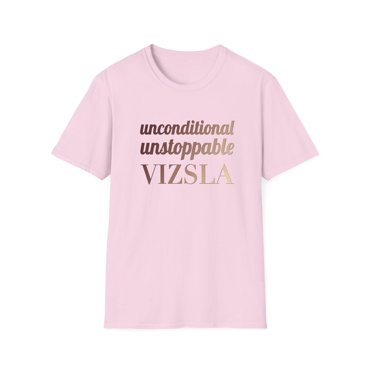 Vizsla T-Shirt — "Unconditional • Unstoppable" Dog Lover Tee