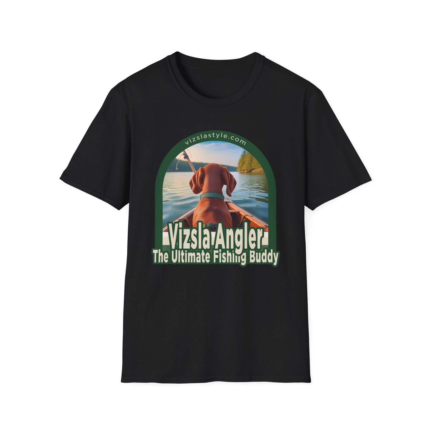 Vizsla Angler, The Ultimate Fishing Buddy! t-shirt
