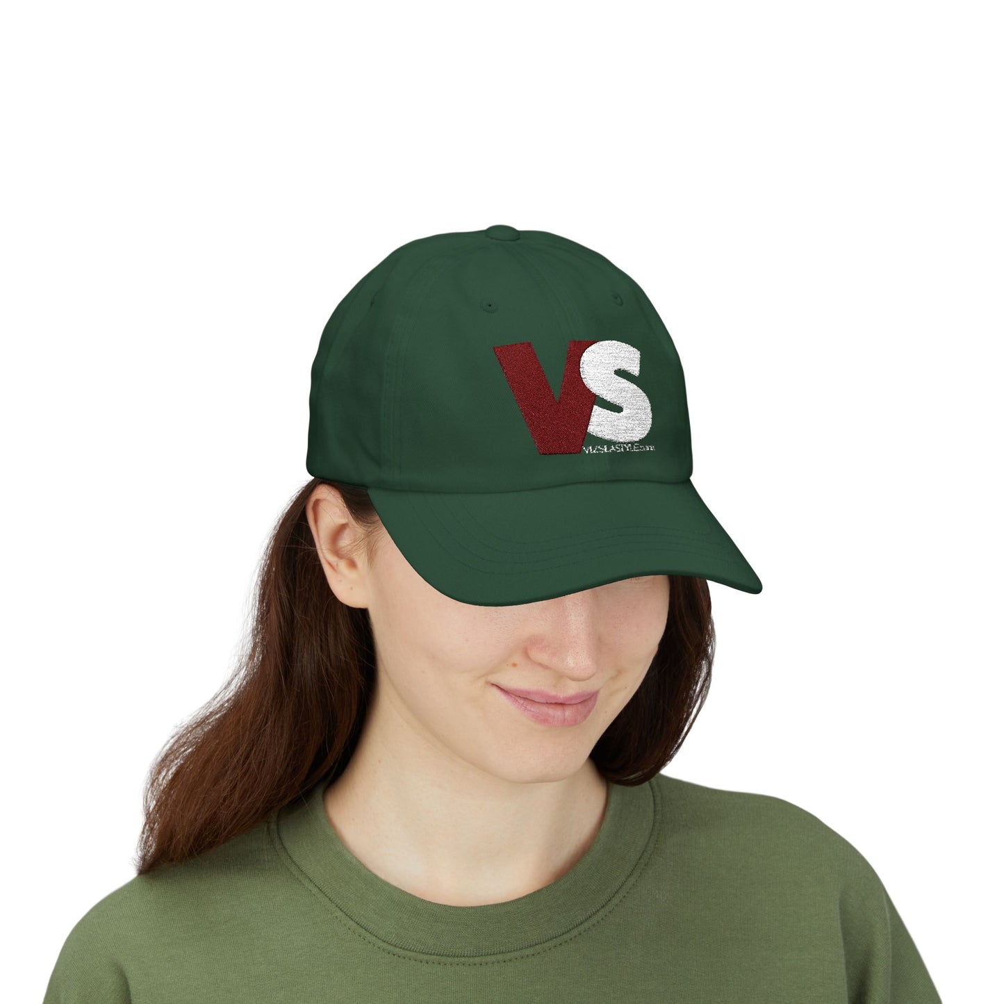 Dad Cap with Distressed 'VS - VizslaStyle' Logo