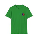 Vizsla Style - Vizsla Mom & Puppy w/ Light Text T-Shirt