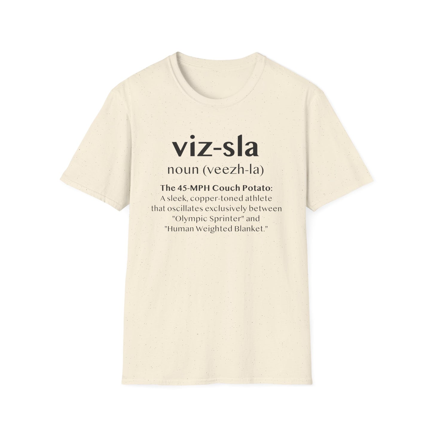 Vizsla Definition T-Shirt — "viz-sla | noun (veezh-la)" Dog Lover Tee