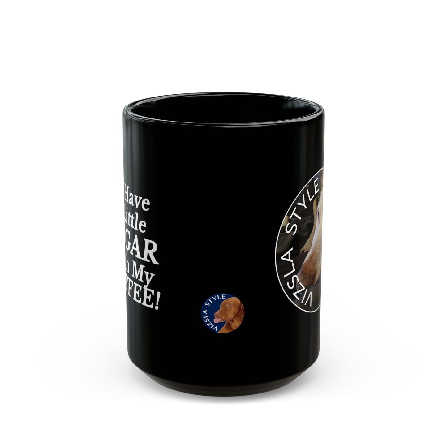 Custom Sugar Faced Vizsla Mug