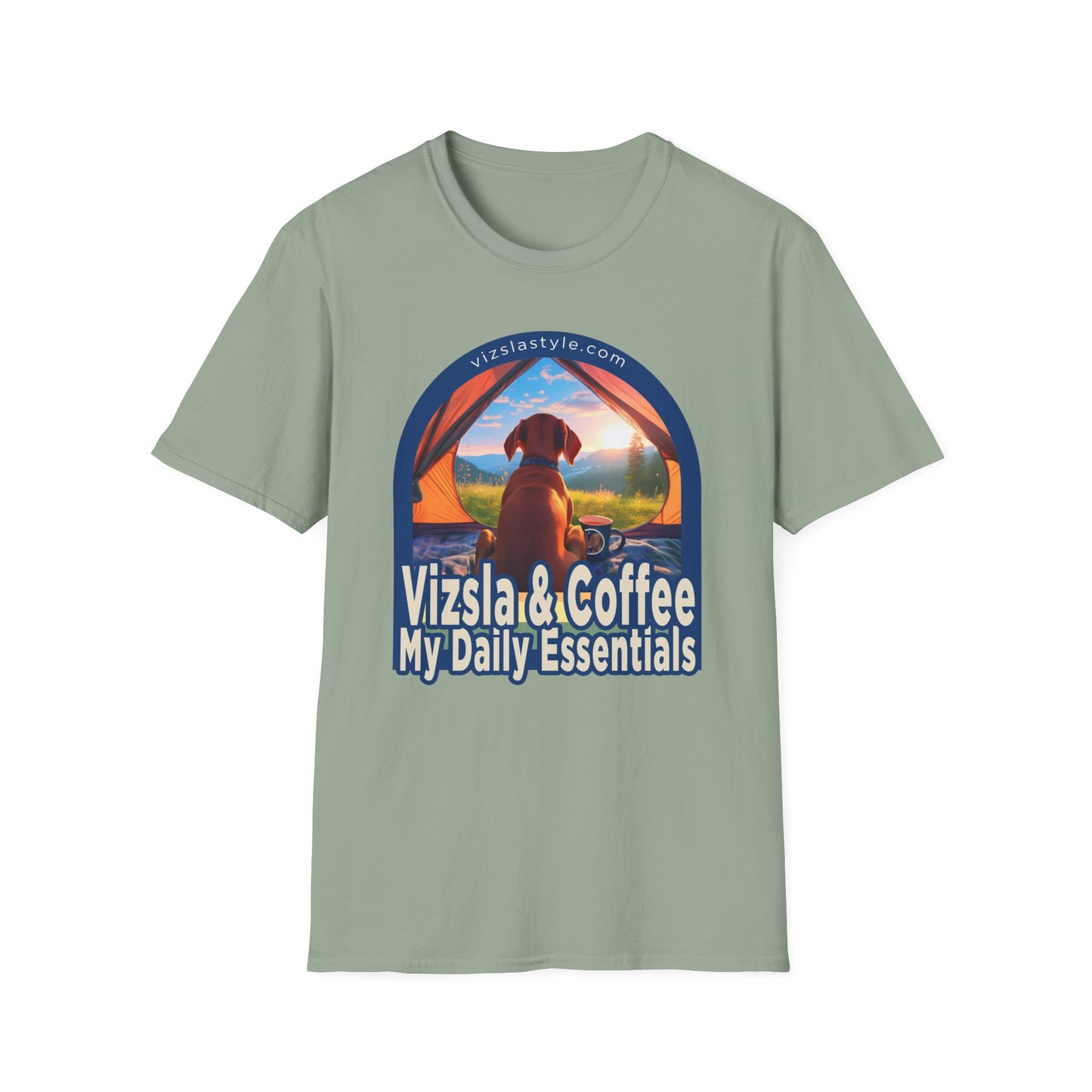 Vizsla & Coffee, My Daily Essentials! t-shirt