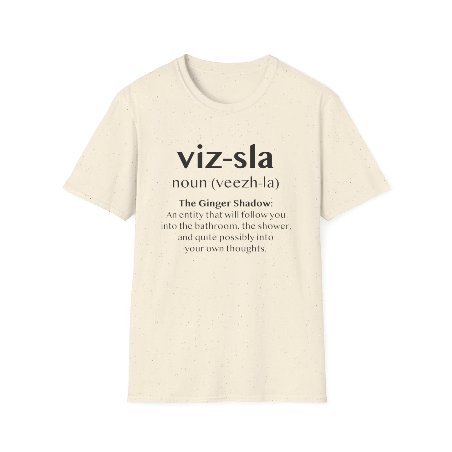 Vizsla Definition T-Shirt — "viz-sla | noun (veezh-la)" Dog Lover Tee