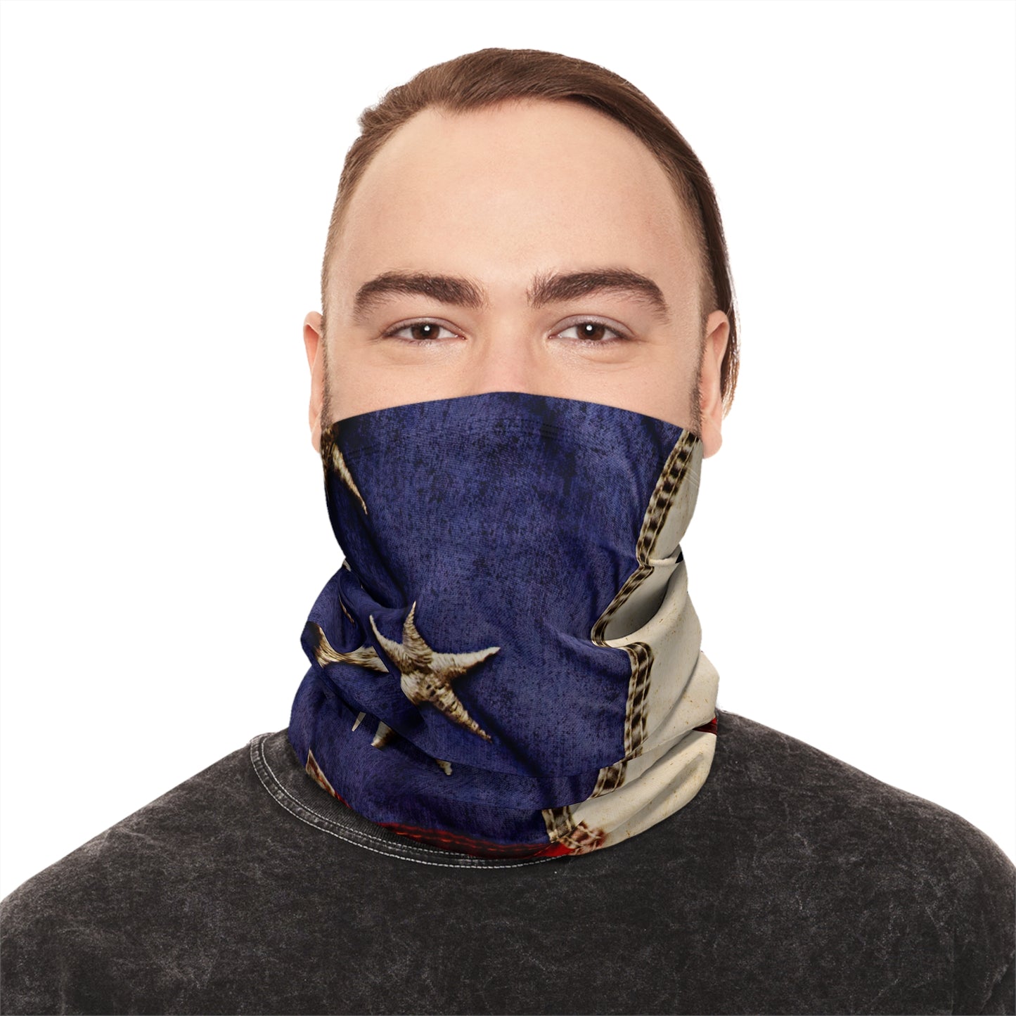 Neck Gaiter - Distressed American Flag