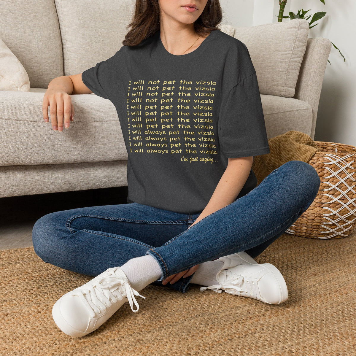 I Will Always Pet the Vizsla T-Shirt — Funny Vizsla Dog Lover Tee