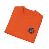 Vizsla Style - Vizsla Mom & Puppy w/ Light Text T-Shirt