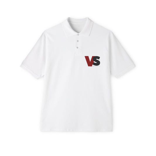 Men's Polo with VS - VizslaStyle Logo Chest Patch