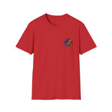 Vizsla Style - Vizsla Mom & Puppy w/ Light Text T-Shirt
