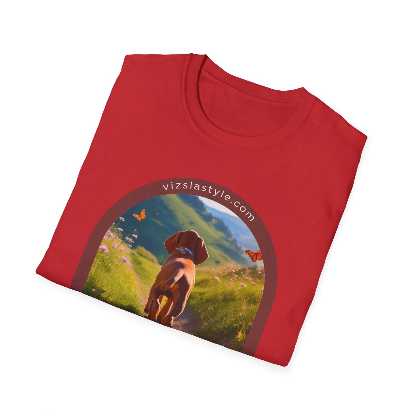 Vizsla Hiking Crew: Nature's Best Duo Dog t-shirt