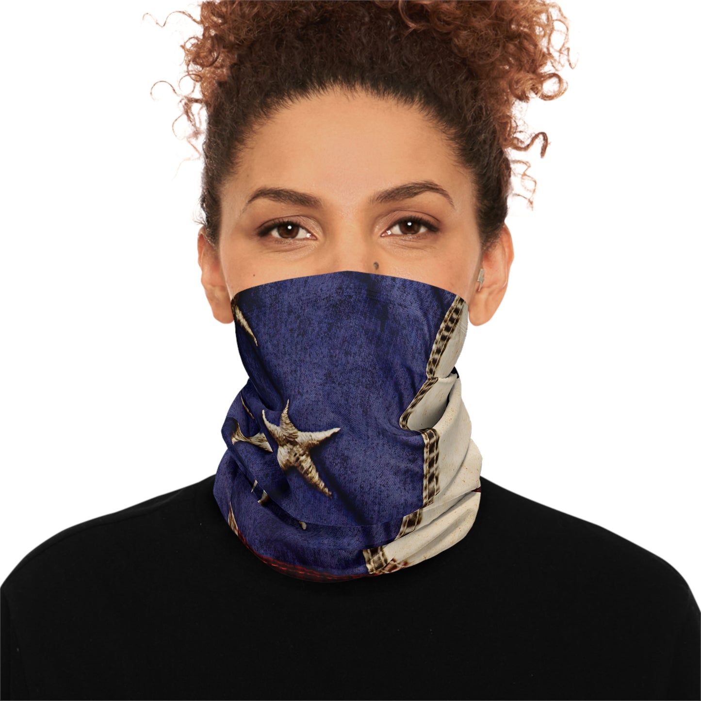 Neck Gaiter - Distressed American Flag