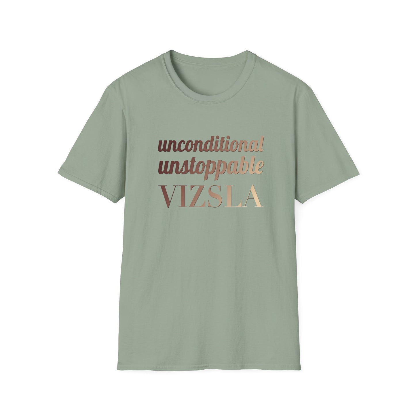 Vizsla T-Shirt — "Unconditional • Unstoppable" Dog Lover Tee